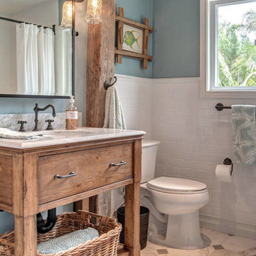Beachy Casual Bathroom
