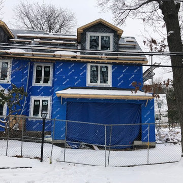 Brookline Ma James Hardie with PVC Azek Trim Package