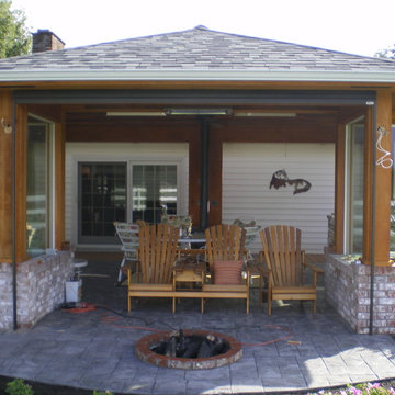 Sunscreen on Pergola