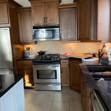 Before and Afters of Kitchen Reno in Kelowna, B.C.