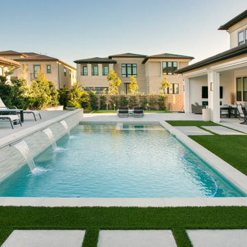 Poolside View