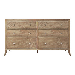 Addison Dry Branch natural 6 Drawer Dresser - Dressers