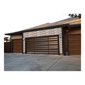 Walnut Creek exterior facelift: garage remodel rendering