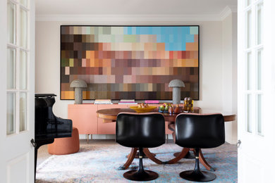 Contemporary dining room in Gold Coast - Tweed.