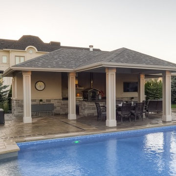 Cabanas, Pool Houses and Pavillions