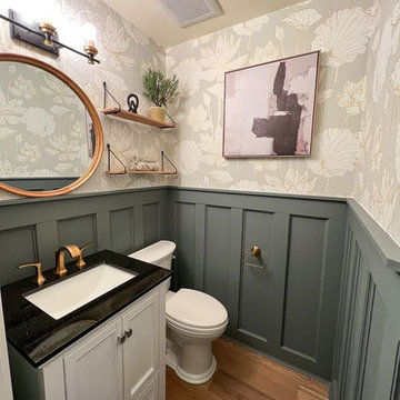 Wallpaper installation Bathroom in Roswell