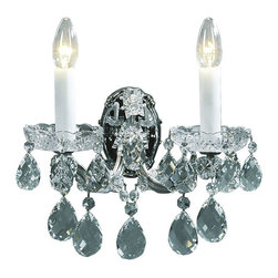 Inviting Home Inc. - Maria Theresa Crystal Sconce, Select Crystal - Wall Sconces