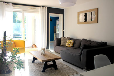 Inspiration pour une maison urbaine.