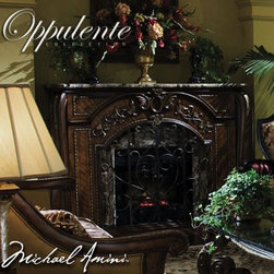 AICO Furniture - Oppulente Fireplace - 23600 - Fabric