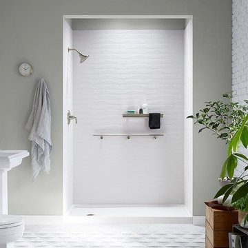 Urban Organic Contemporary Shower Design