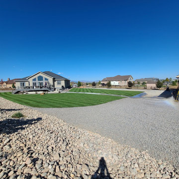 Landscaping Renovation (Berm, Irrigation System, Sod, Trees, Hardscaping)