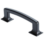 Berenson - Berenson Cabinet Pull 4.81"x0.38"x1.38", Matte Black - Enhance your cabinetry with Advantage Plus decorative cabinet hardware. These cabinet knobs, pulls, and handles have been carefully refined into a complete offering of the most sought after styles and finishes. The advantage of this series of decorative hardware is the convenient selection of quality designs at an affordable price.