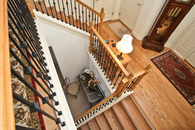 Mountain style home design photo in Milwaukee