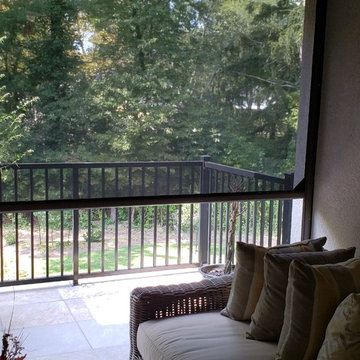 Outdoor Screen Shade to Enclose Patio