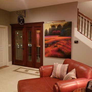 Under Stairs Wine Closet