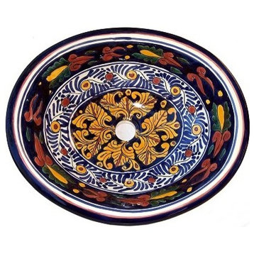 Marigold Ceramic Talavera Sink