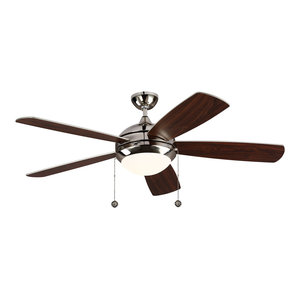 Pharos 20w Led Fan Gloss White 52 Maple Blades Contemporary