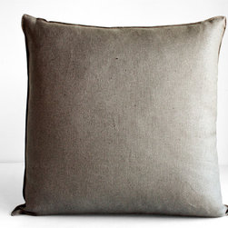 Edge Linen Pillow - Decorative Pillows