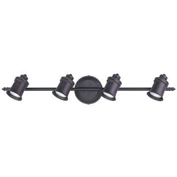 Canarm Taylor 4-LT Track Light IT299A04ORB10, Oil Rubbed Bronze