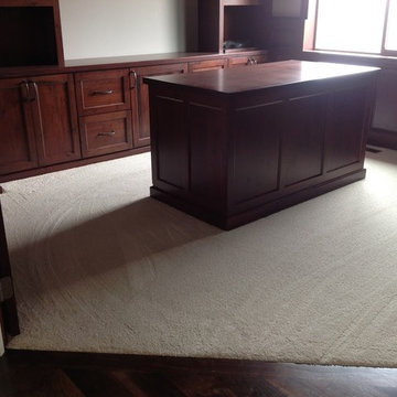 Smooth velvet carpet