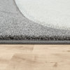 Kids Rug With Charming Clouds, Pastel Gray, 4'7"x6'7"