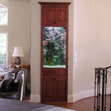 Vertical Aquarium with Coral Reef Insert