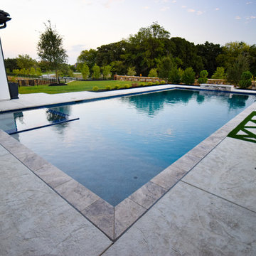 Westlake Modern Pool with Diving Platform