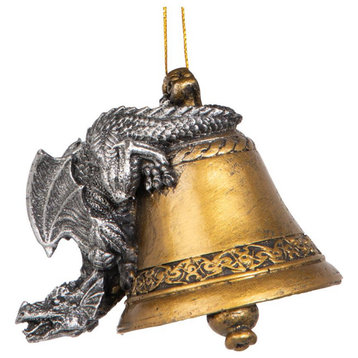 Design Toscano Humdinger Bell Ringer Dragon Ornament