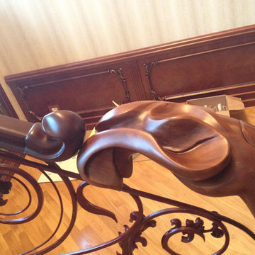 ECLECTICISM OF CLASSICAL, MODERN & ART NOUVEAU RAILING
