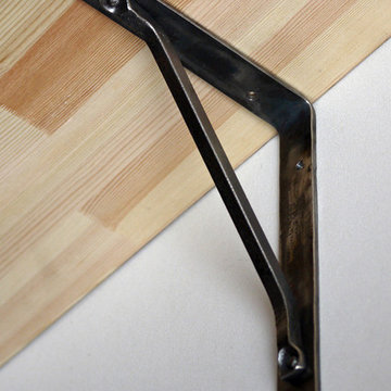 Wrought iron/ Metal hand forged brackets / corbels