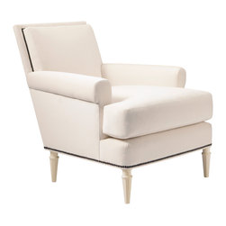 Yves Lounge Chair - Baker Furniture - Armchairs And Accent Chairs