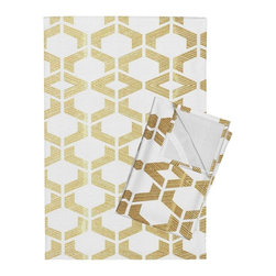 Moroccan Geo Tea Towels - Dish Towels