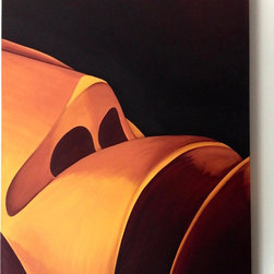 African Mask 3 of 3 - Paintings