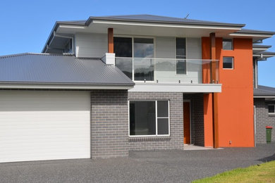 This is an example of a contemporary home design in Central Coast.