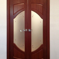 Milano-282DF D Mahogany - Interior Doors