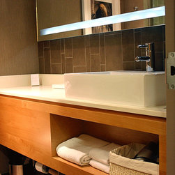 Hyatt Long Beach - Bathroom Sinks