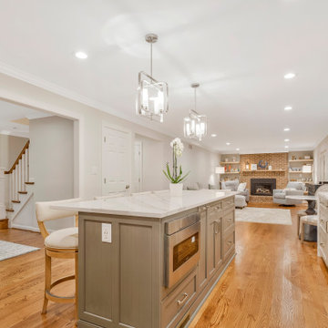 Transitional Kitchen, Bathroom & Mudroom Remodel Annapolis, MD