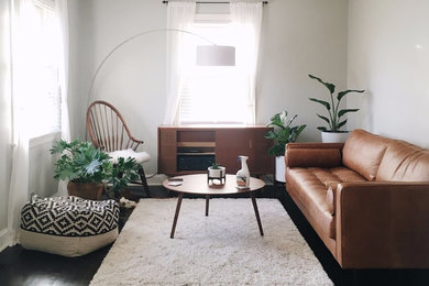 Inspiration for a living room remodel in Atlanta