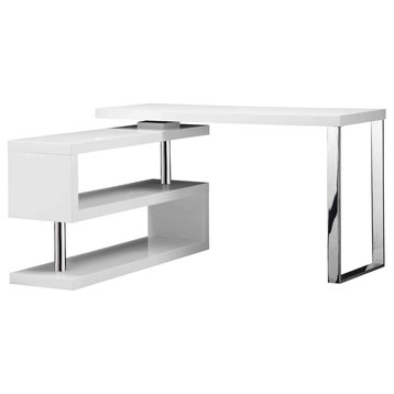 Santoni Multi-Position Desk, White