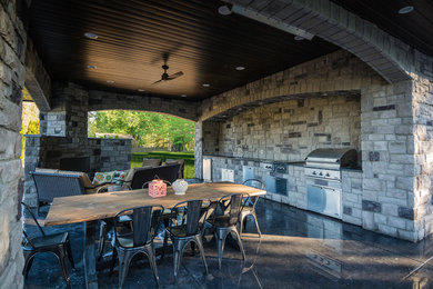 Outdoor Kitchen Structure
