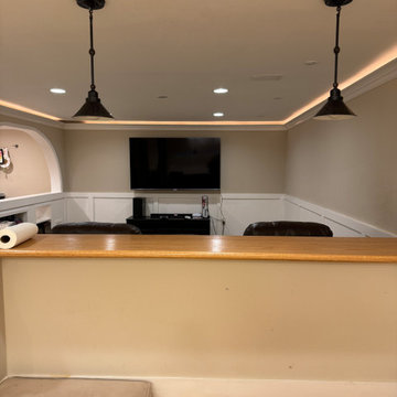 Carpers Farm Basement Renovation in Vienna, Virginia