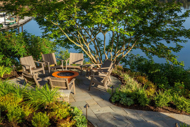 Patio - contemporary patio idea in Portland