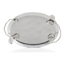 Michael Aram Botanical Leaf Oval Tray - Serving Dishes And Platters