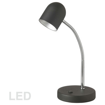 5 Watt LED Table Lamp, Satin Black Finish