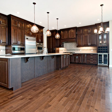 Custom Home with Beautiful Kitchen