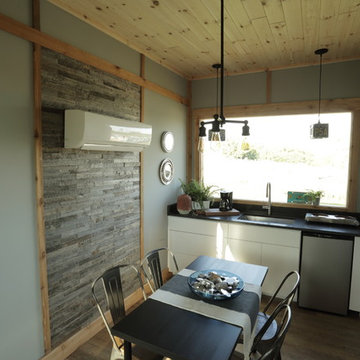 Vintage semi trailer reno turned tiny home