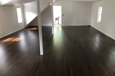 Hardwood floor Installation & stained Finish