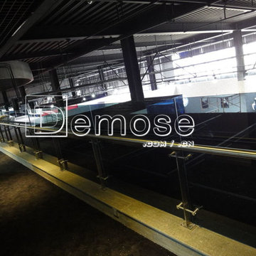 Nanhai Exhibition staircase and railing engineering