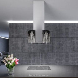 27&Prime; Murano New York LED Island Range Hood - Range Hoods And Vents