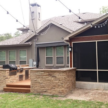 Outdoor Living Combination Space in Northwest Austin, TX